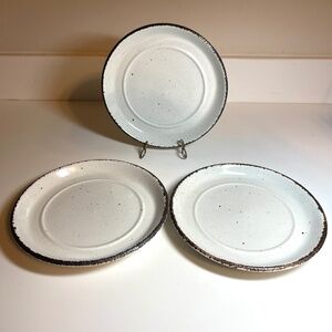 3 Midwinter Stonehenge Creation Oven-to-Table Plates Made in England - Stoneware